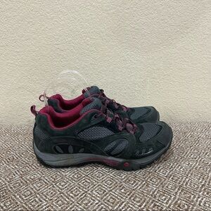 Merrell Azura Sz 8 Womens Gray Outdoor Hiking Shoes Camping Casual Gorpcore EUC
